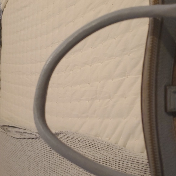 Kate Spade Mulberry Street Leighann Light Blue Leather Tote    14”x10” - Picture 6 of 17